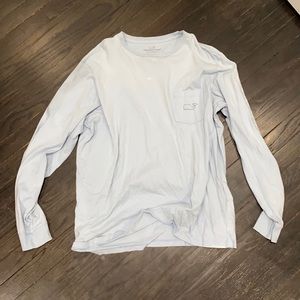 Light Blue Vinyard Vines Long Sleeve